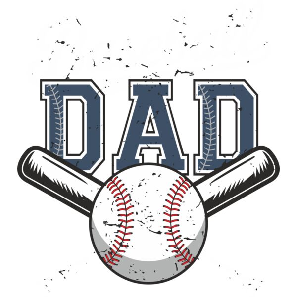 TSHIRT   BASEBALL DAD   BLK Thumbnail