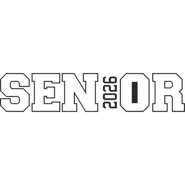 TSHIRT   SENIOR 2026 B Thumbnail