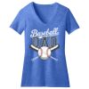 Women's Perfect Blend ® CVC V Neck Tee Thumbnail