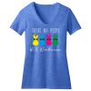 Women's Perfect Blend ® CVC V Neck Tee Thumbnail