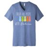 Unisex Triblend Short Sleeve V Neck Te Thumbnail