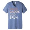 Unisex Triblend Short Sleeve V Neck Te Thumbnail