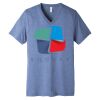Unisex Triblend Short Sleeve V Neck Te Thumbnail